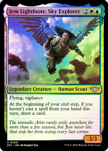 Jem Lightfoote, Sky Explorer (otj) (209) / Foil