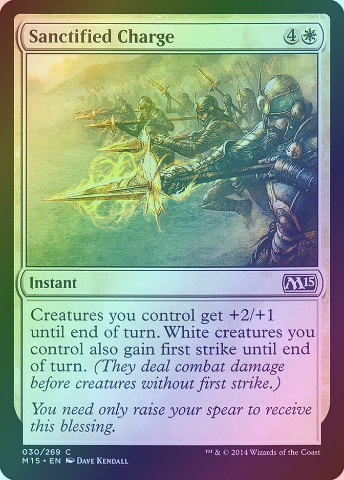 Sanctified Charge (M15) (30) / Foil