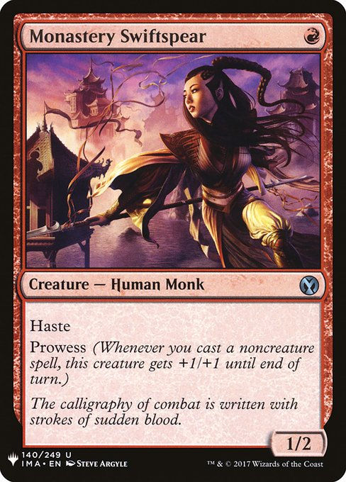 Monastery Swiftspear (PLST) (IMA-140)