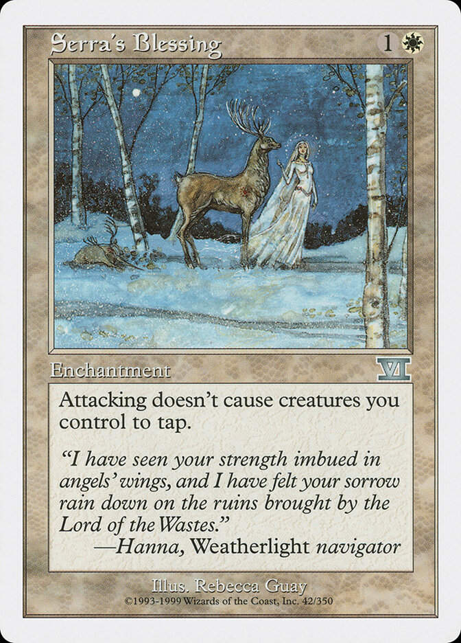 Serra's Blessing (6ED) (42)