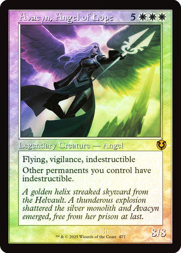 Avacyn, Angel of Hope (INR) (477) / Foil Retro