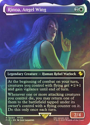 Rinoa, Angel Wing (FIC) (450) / Borderless / Foil