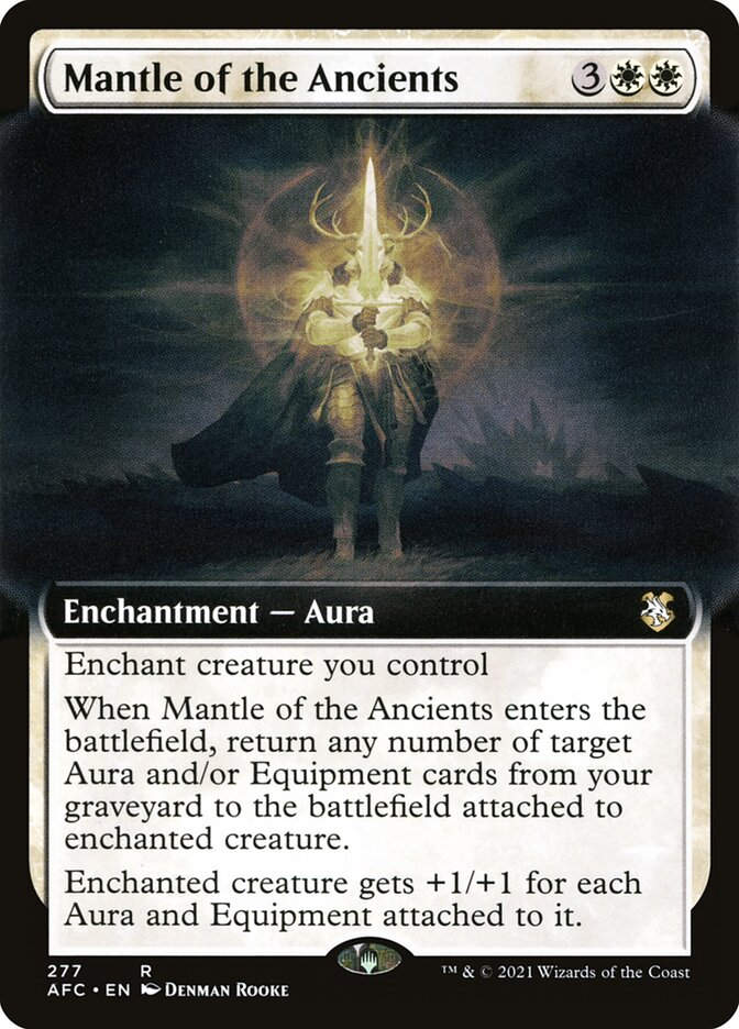 Mantle of the Ancients (AFC) (277) / Extended Art