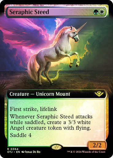 Seraphic Steed (otj) (364) / Foil Extended