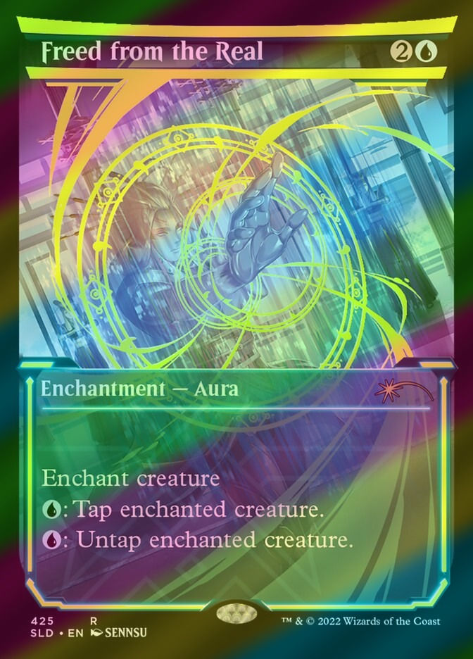 Freed from the Real (SLD) (425) / Showcase / Neon Ink Foil