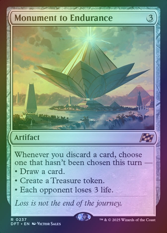 Monument to Endurance (PDFT) (237p) / Foil
