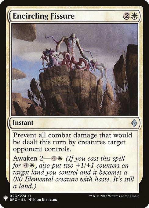 Encircling Fissure (PLST) (BFZ-23)