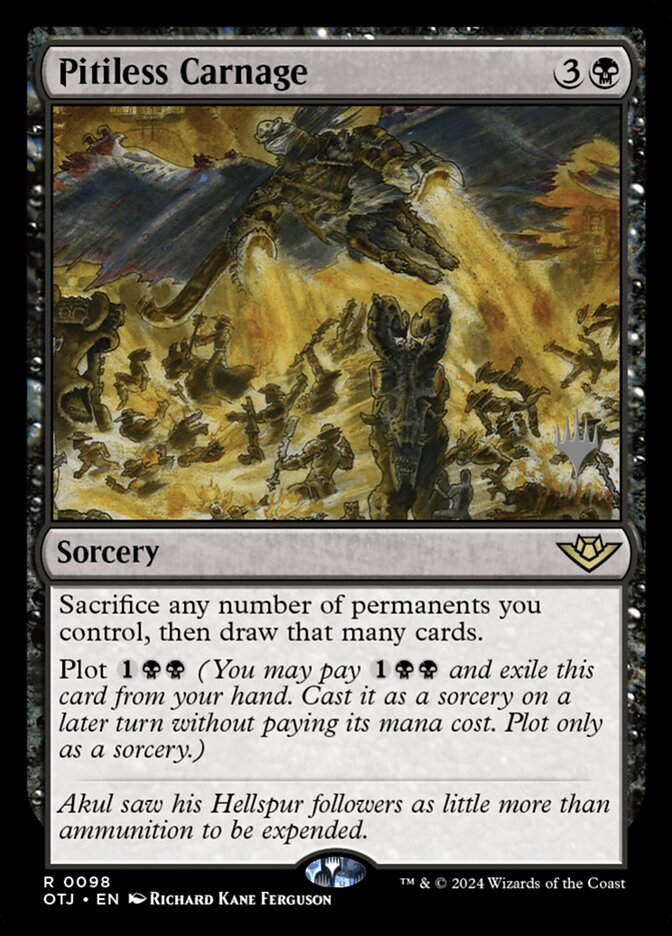 Pitiless Carnage (POTJ) (98p)