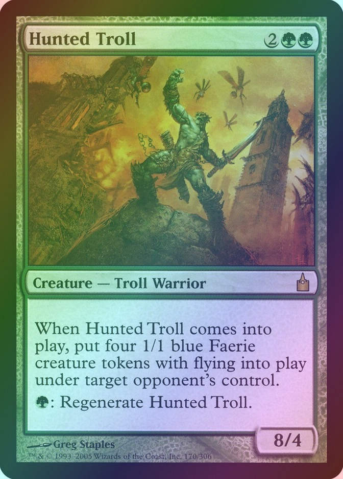 Hunted Troll (RAV) (170) / Foil