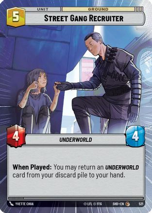 Street Gang Recruiter (Hyperspace) (SHD_#521)