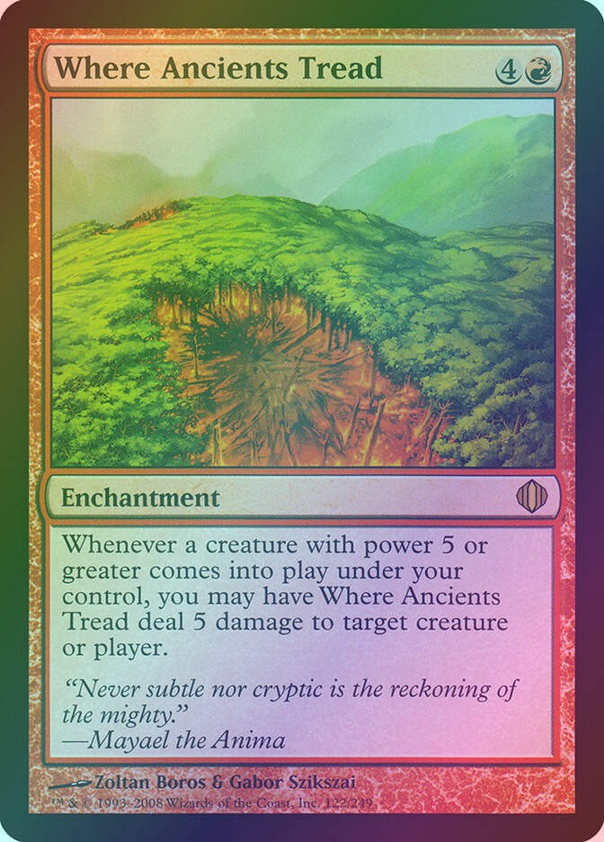 Where Ancients Tread (ALA) (122) / Foil