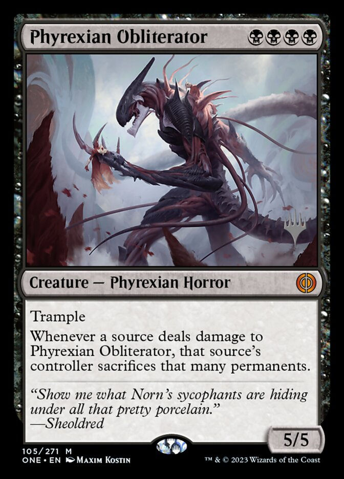 Phyrexian Obliterator (PONE) (105p)