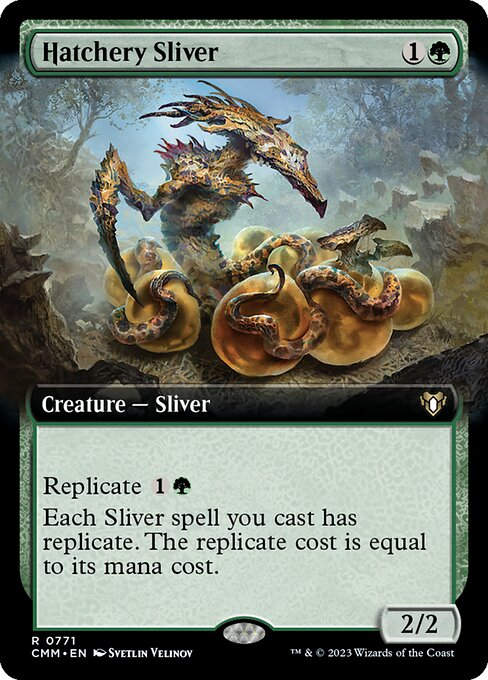 Hatchery Sliver (cmm) / Extended Art