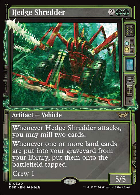 Hedge Shredder (DSK) (320) / Showcase