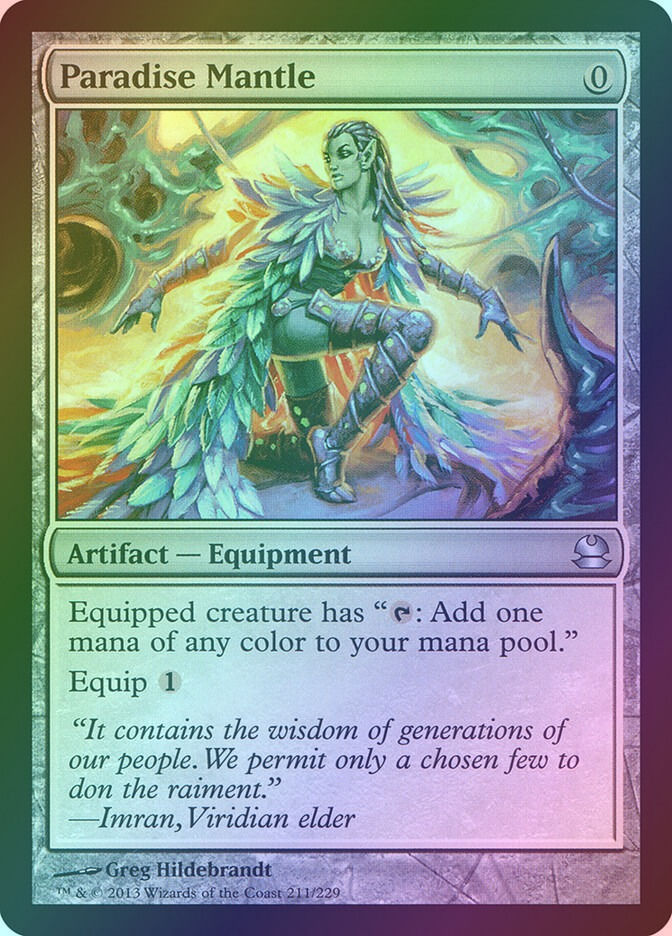 Paradise Mantle (MMA) (211) / Foil