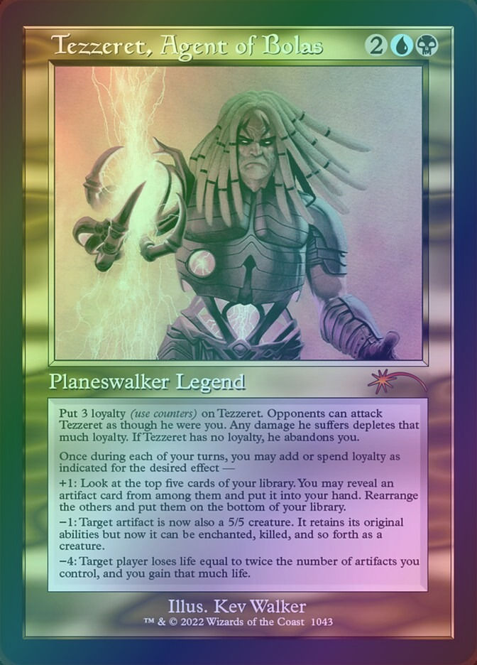 Tezzeret, Agent of Bolas (SLD) (1043) / Foil