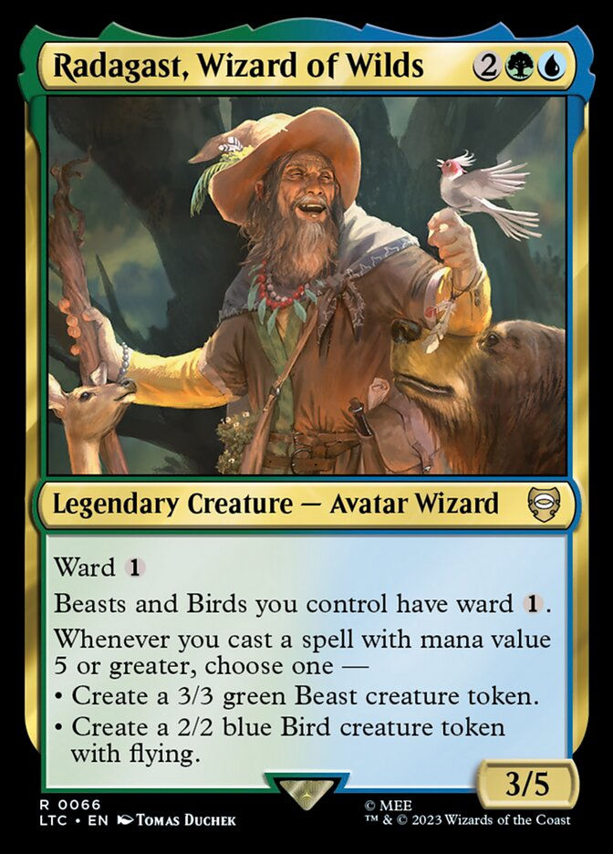 Radagast, Wizard of Wilds (LTC) (66)
