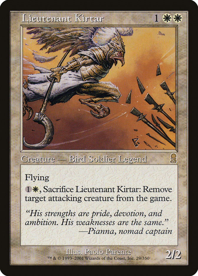 Lieutenant Kirtar (ody)