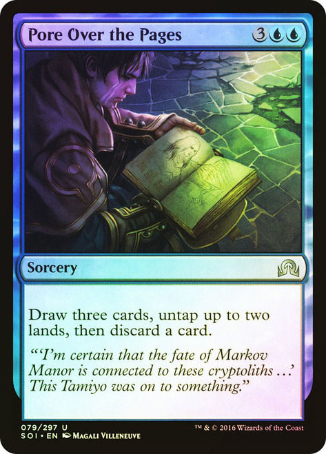 Pore Over the Pages (SOI) / Foil