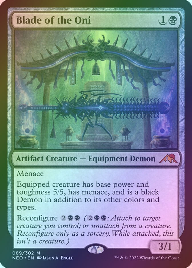 Blade of the Oni (NEO) (89) / Foil
