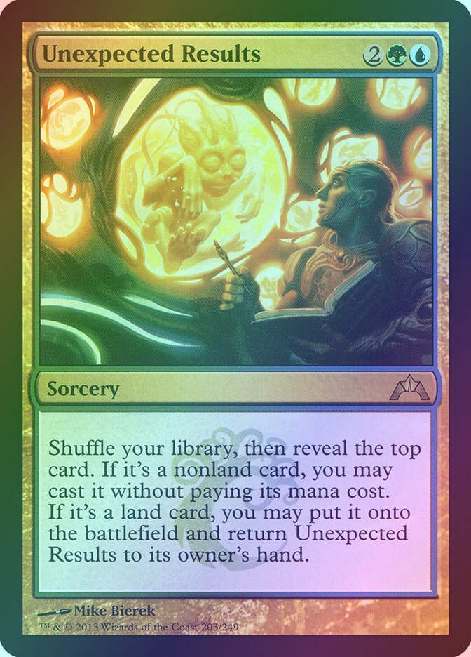 Unexpected Results (GTC) (203) / Foil