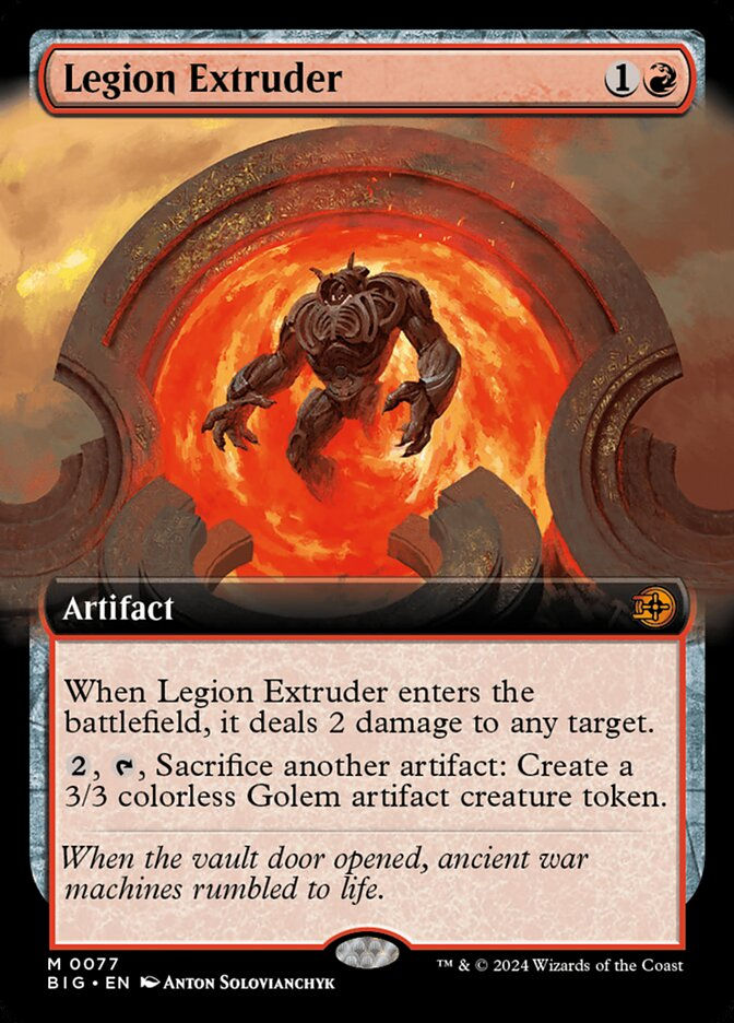 Legion Extruder (BIG) (77) / Extended Art