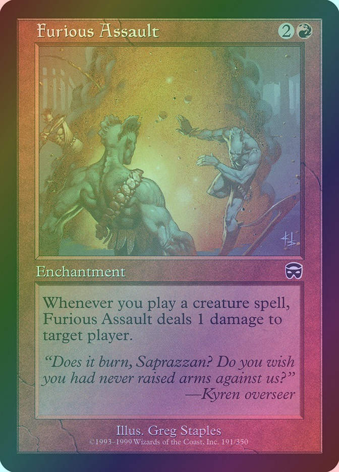 Furious Assault (MMQ) (191) / Foil