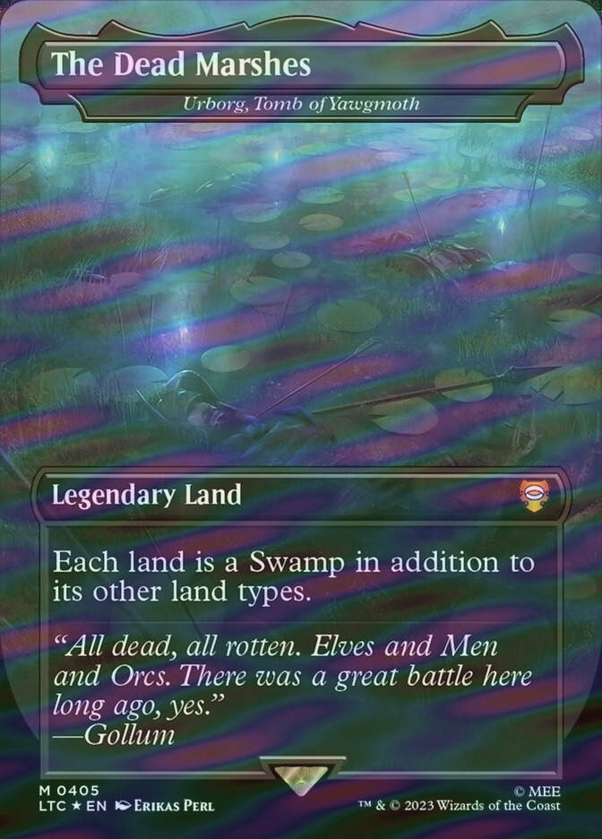 Urborg, Tomb of Yawgmoth (LTC) (405) / Borderless / Surge Foil