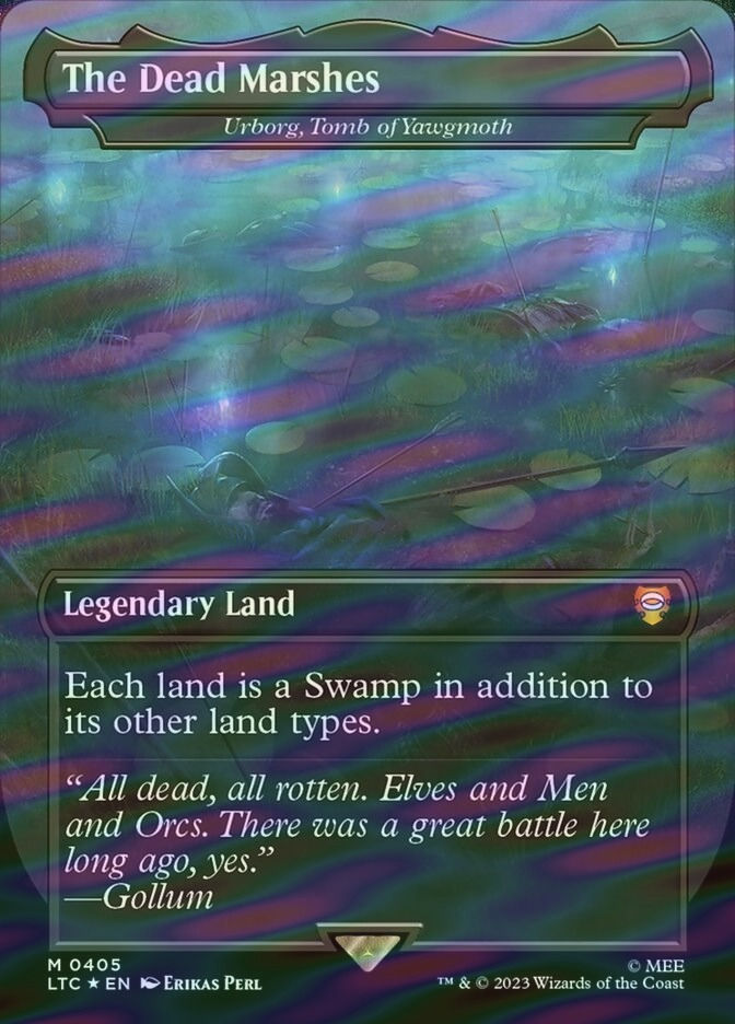 Urborg, Tomb of Yawgmoth (LTC) (405) / Borderless / Surge Foil