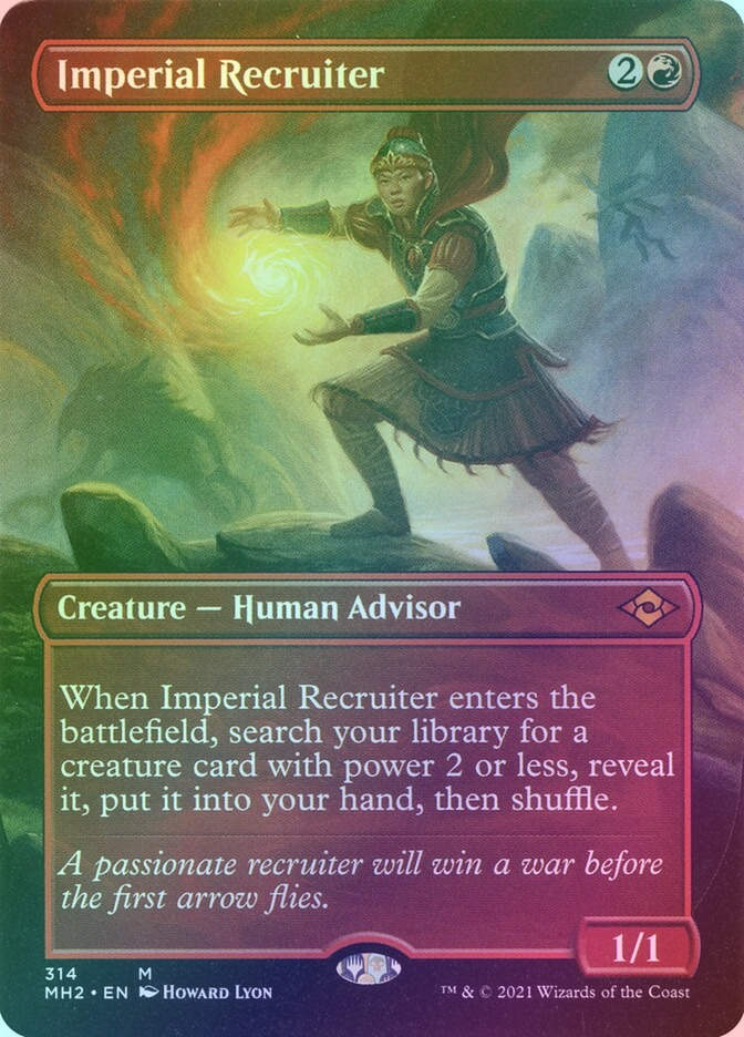 Imperial Recruiter (MH2) (314) / Borderless / Foil