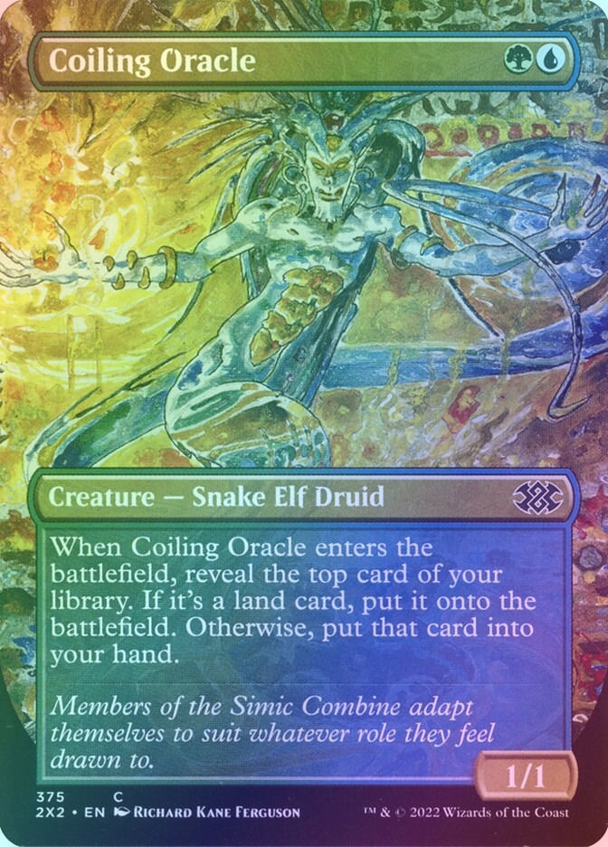 Coiling Oracle (2X2) (375) / Borderless / Foil