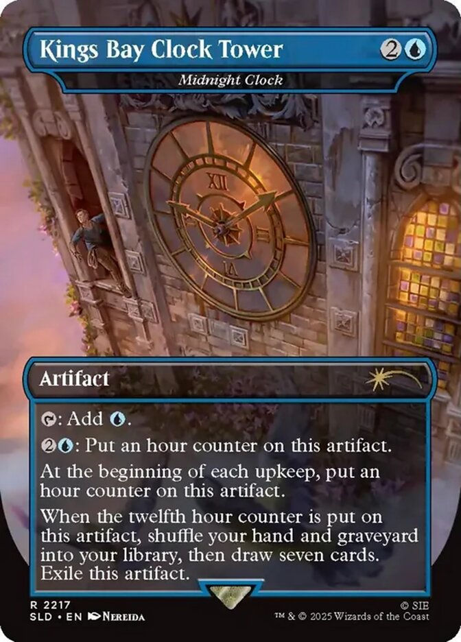 Midnight Clock (SLD) (2217) / Borderless