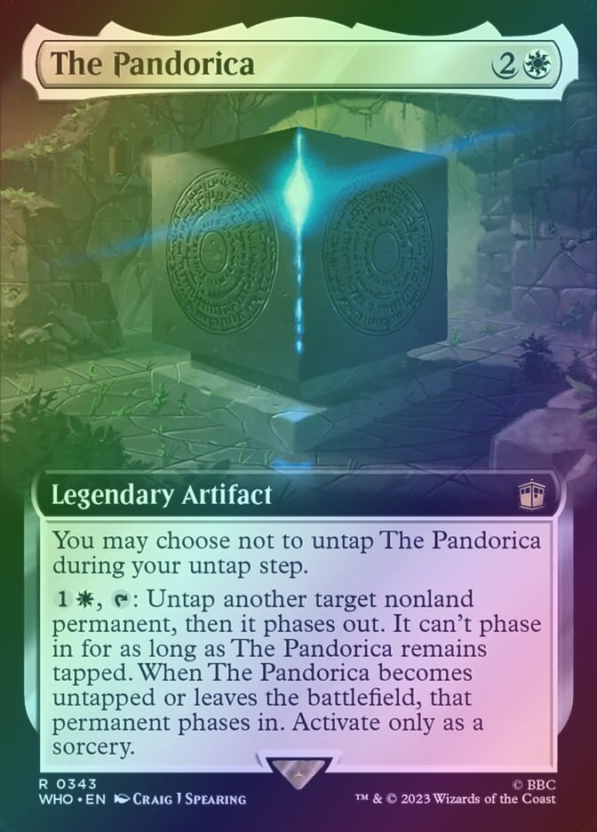 The Pandorica (WHO) (343) / Extended Art / Foil