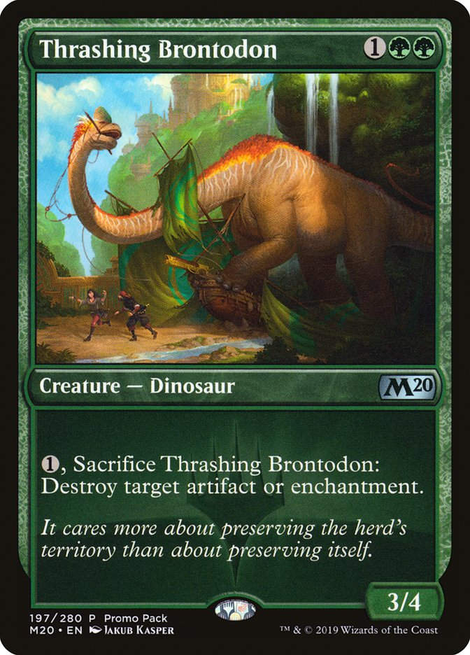 Thrashing Brontodon (PM20) (197)