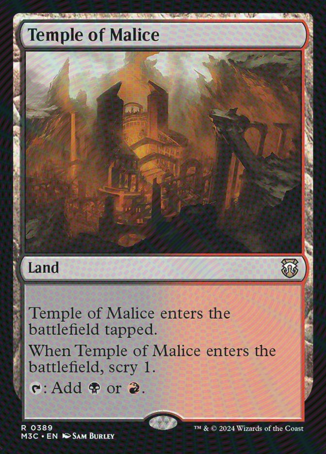Temple of Malice (M3C) (389) / Ripple Foil
