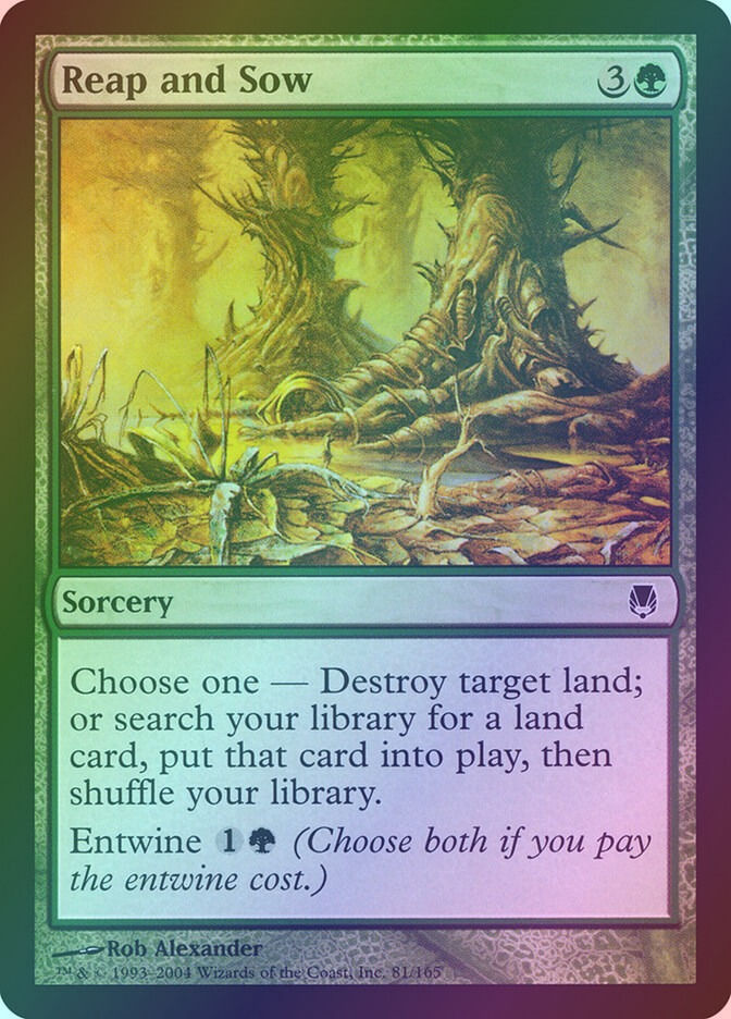 Reap and Sow (DST) (81) / Foil