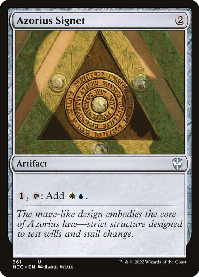 Azorius Signet (NCC) (361)