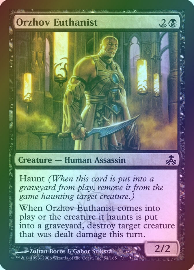Orzhov Euthanist (GPT) (54) / Foil
