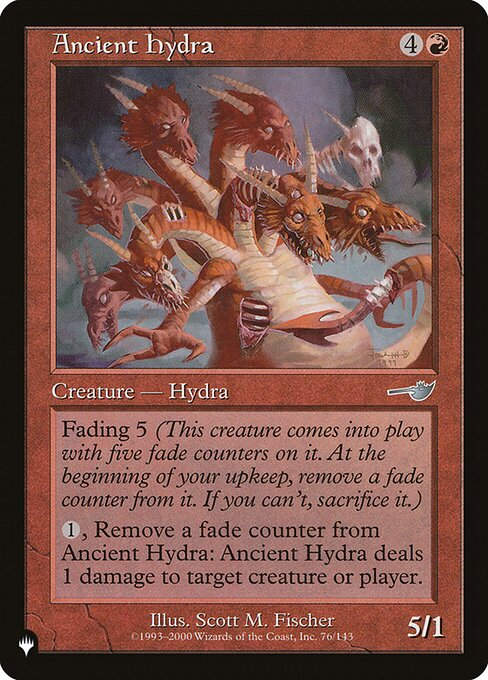 Ancient Hydra (PLST) (NEM-76)