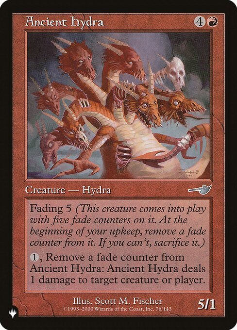 Ancient Hydra (PLST) (NEM-76)