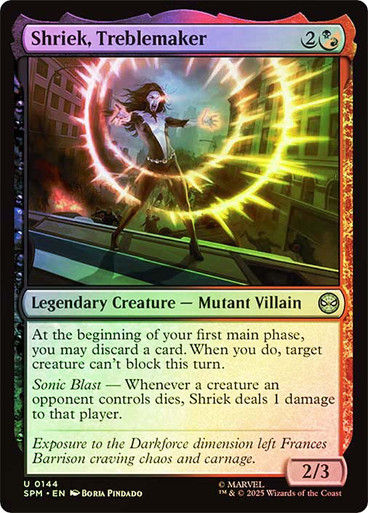 Shriek, Treblemaker (SPM) (144) / Foil