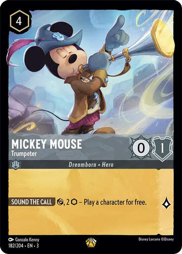 Mickey Mouse - Trumpeter (LOR_ITI)