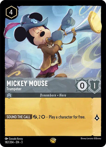 Mickey Mouse - Trumpeter (LOR_ITI)
