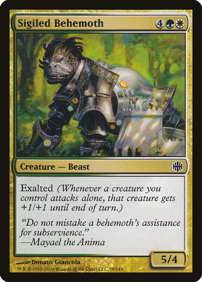 Sigiled Behemoth (ARB) (79)