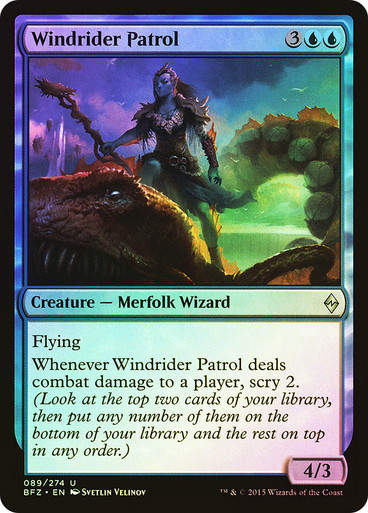 Windrider Patrol (BFZ) (89) / Foil