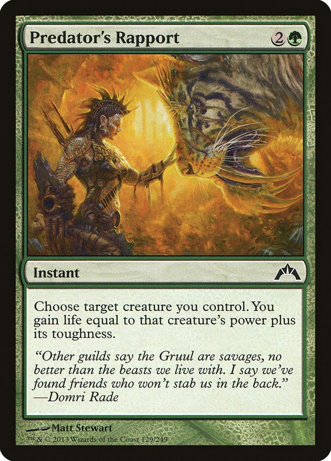Predator's Rapport (GTC) (129)