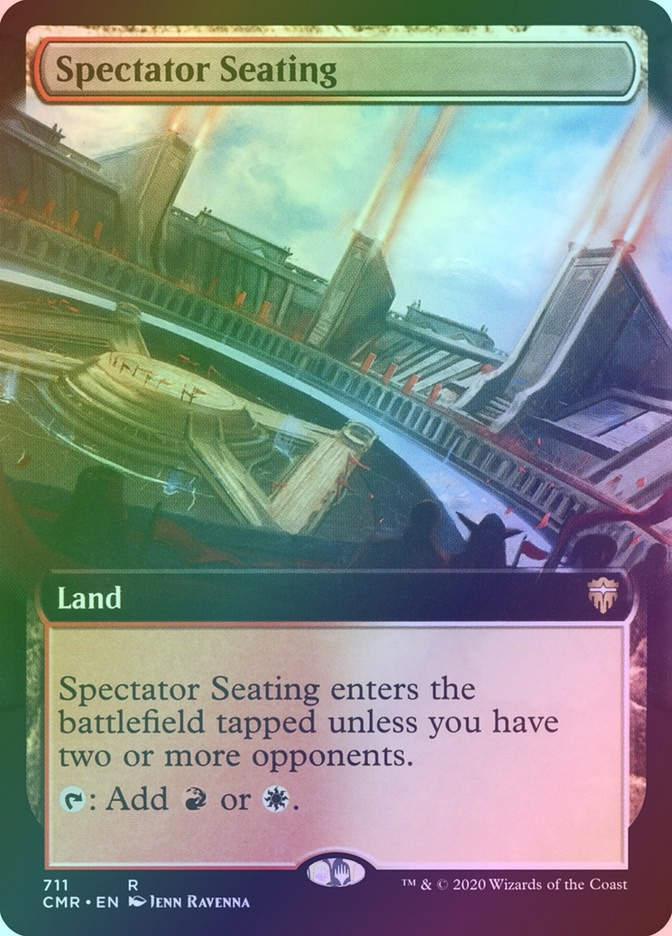 Spectator Seating (CMR) (711) / Extended Art / Foil
