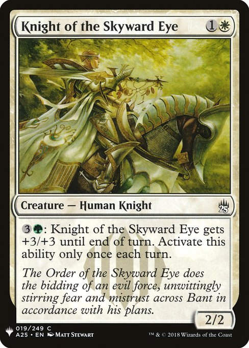 Knight of the Skyward Eye (PLST) (A25-19)