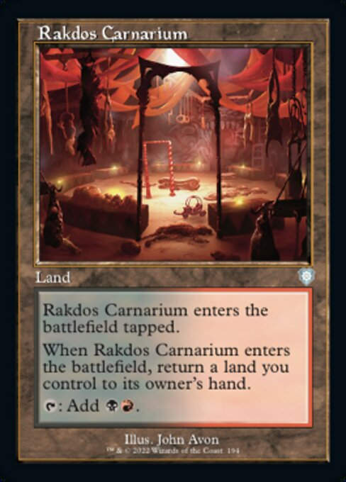Rakdos Carnarium (BRC)