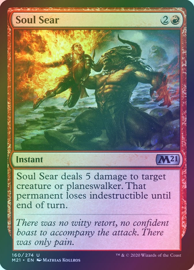 Soul Sear (M21) (160) / Foil